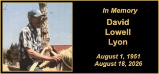 Memorial photo for David Lyon