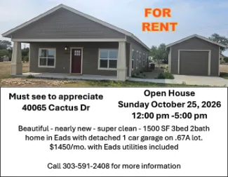 Home for Rent - Open House Sunday