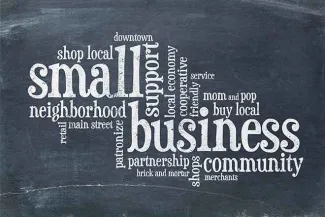 PROMO 64J1 Business - Small Chamber Commerce Words Community - iStock - marekuliasz PROMO Business - Small Chamber Commerce Words Community - iStock - marekuliasz