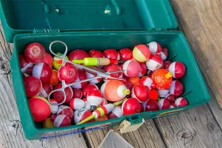 PROMO 64J1 Miscellaneous - Tackle Box Fishing Bobbers - USFWS - Kayt Jonsson - public domain PROMO 64J1 Miscellaneous - Tackle Box Fishing Bobbers - USFWS - Kayt Jonsson - public domain
