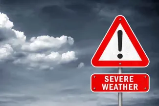 PROMO 64J1 Weather - Severe Thunderstorm Sign - iStock - gguy44 PROMO 64J1 Weather - Severe Thunderstorm Sign - iStock - gguy44