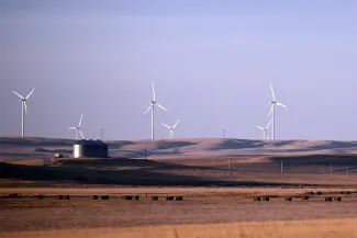 PROMO 660 x 440 Miscellaneous - Wind Farm Prairie Field Bales Power Electricity - Chris Sorensen PROMO 660 x 440 Miscellaneous - Wind Farm Prairie Field Bales Power Electricity - Chris Sorensen