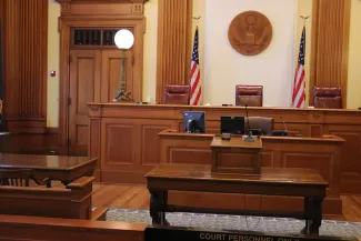 PROMO Legal - Court Room Justice Law - iStock - keeton12