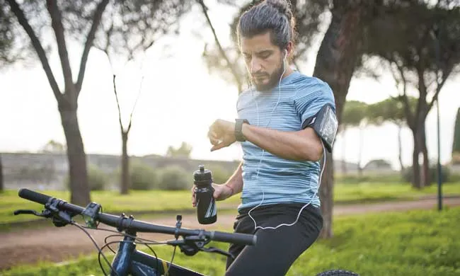 PICT Man on bicycle - Getty Images