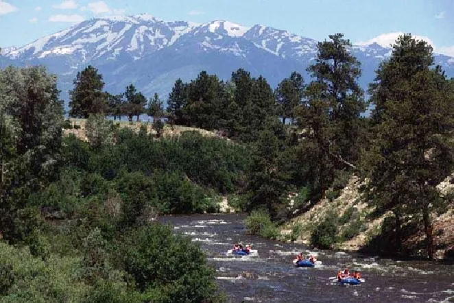 Rafting on the Upper Arkansas River - Courtesy CPW