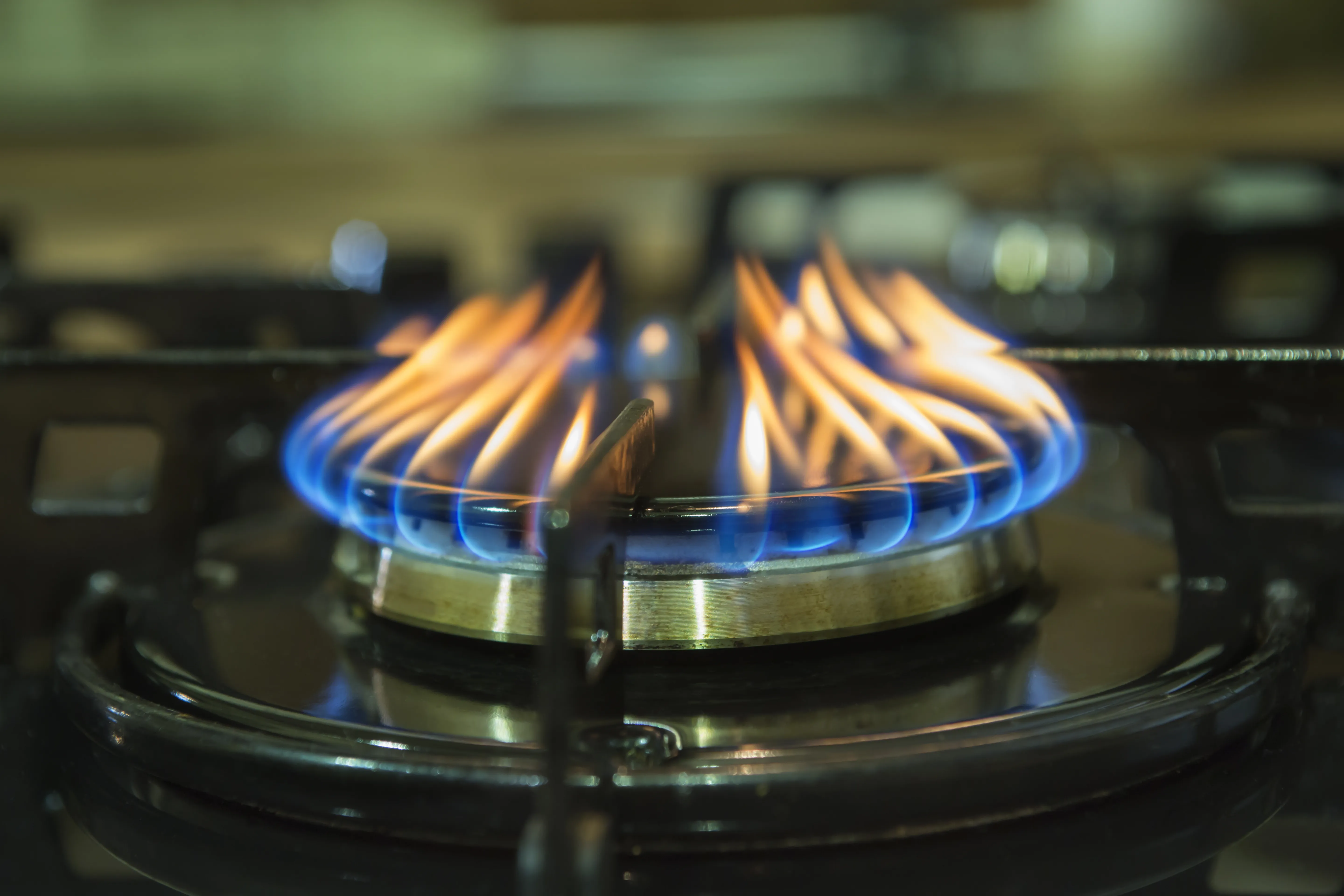 PROMO Energy - Natural Gas Flame Stove Burner - iStock - FotoCuisinette
