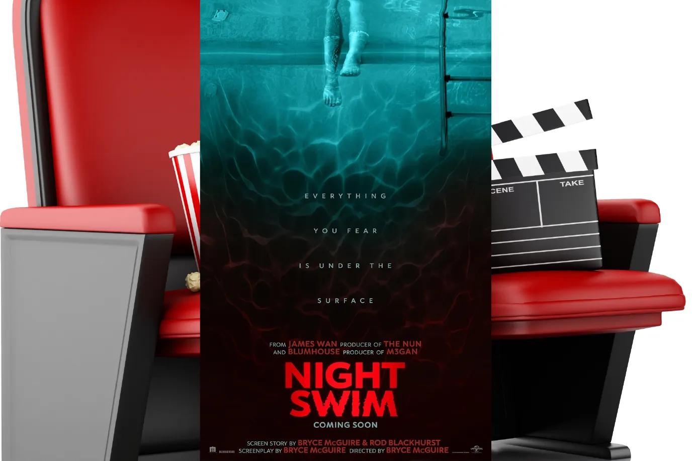 Movie poster for "Night Swim"