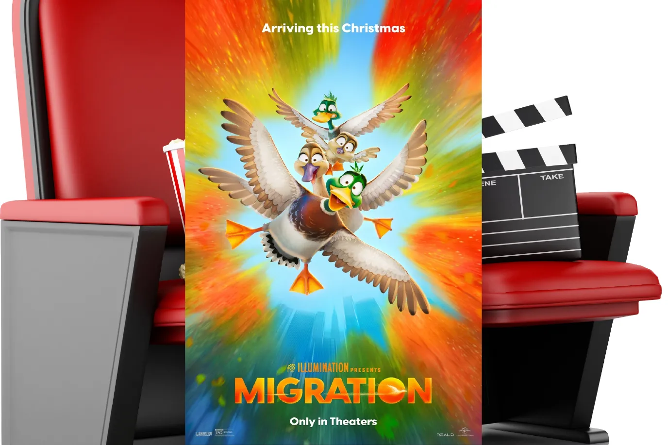 Movie poster for "Migration"