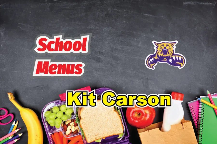 Concept art for the Kit Carson School Menus