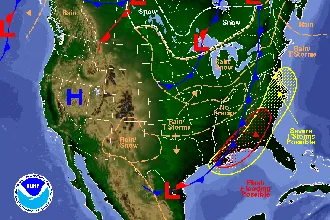 National Weather Map