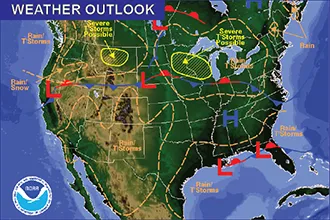 Weekend Weather Outlook - June 10, 2016