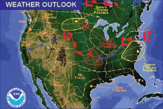 Weekend Weather Outlook - June 24, 2016