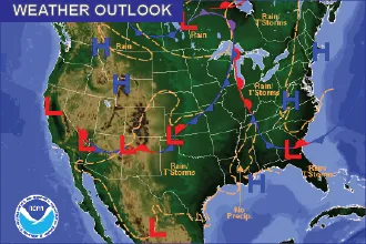 Weather Outlook - June 26, 2016