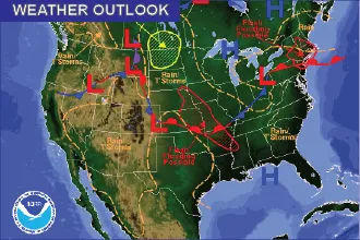 Weather Outlook - July 31, 2016
