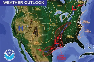 Weather Outlook - August 14, 2016