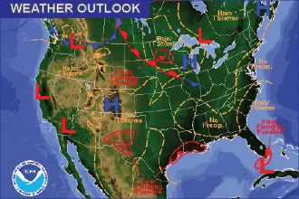 Weather Outlook - August 28, 2016
