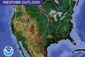 Weather Outlook - September 25, 2016