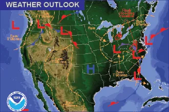 Weather Outlook - September 30, 2016