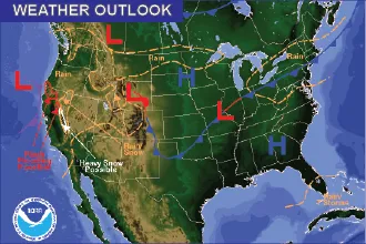 Weather Outlook - October 30, 2016