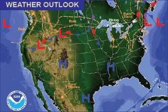 Weather Outlook - October 22, 2016