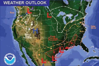 Weather Outlook - December 4, 2016