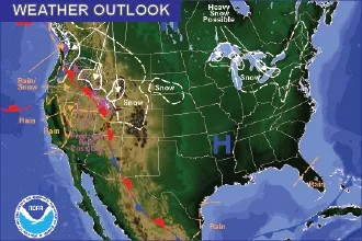 Weather Outlook - December 9, 2016