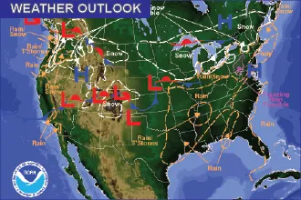 Weather Outlook - December 11, 2016