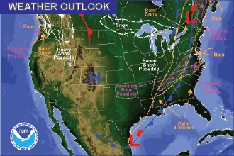 Weather Outlook - December 18, 2016