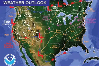 Weather Outlook - December 23, 2016