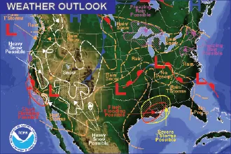Weather Outlook - January 20, 2017