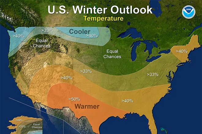 MAP Temperature Outlook - October 2017