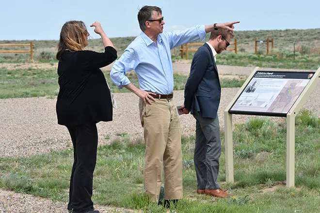 PICT Governor Hickenlooper at Sand Creek - Chris Sorensen