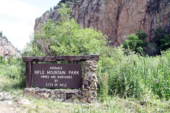 PICT Rifle Mountain Park Entrance - City of Rifle