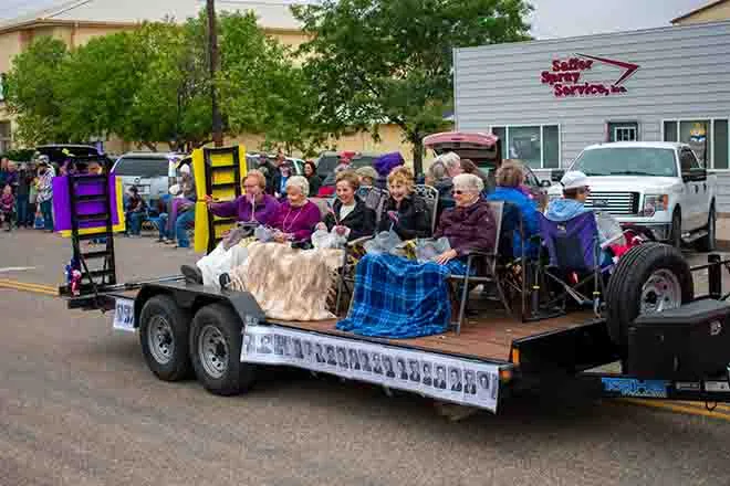 PICT Class float in the 2022 Kiowa County Fair Parade - Chris Sorensen