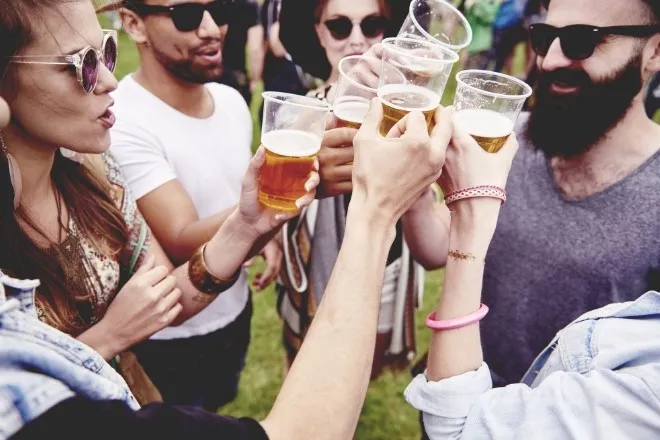 drinking at summerfest