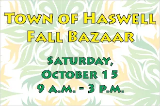 Town of Haswell Fall Bazaar