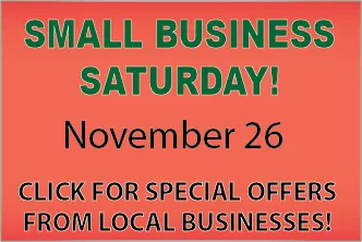Support our local merchants for Small Business Saturday