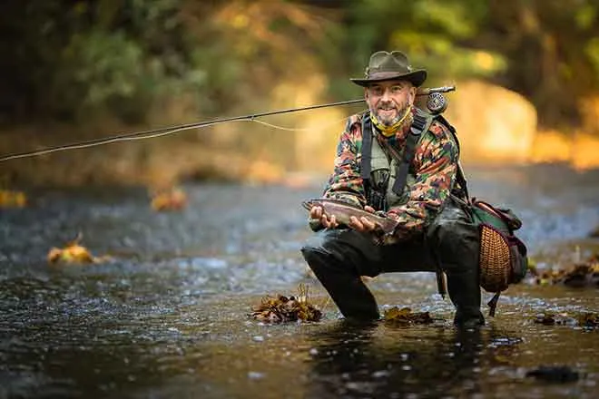 PROMO Outdoors - Fishing Man Stream - iStock - ViktorCap