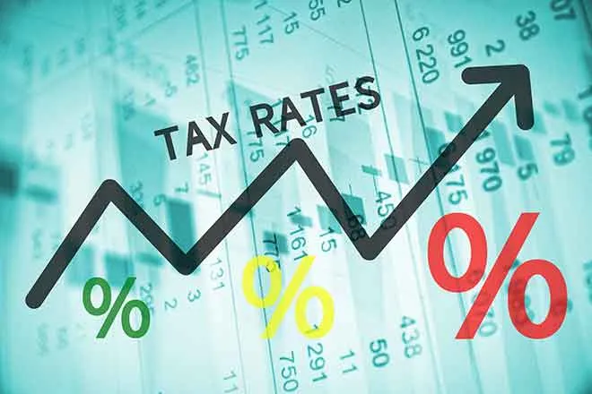 PROMO 64J1 Finance - Taxes Rate Graph Chart Increase Rise Percent - iStock - G0d4ather