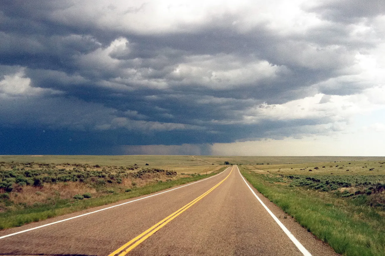 PROMO Transportation - Colorado Highway Road Storm Clouds - Chris Sorensen