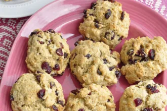 Buttermilk Scones - USDA Plate with seven buttermilk scones