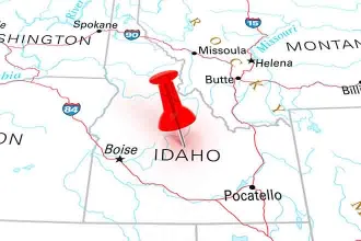PROMO Map - Idaho State Map - iStock - klenger